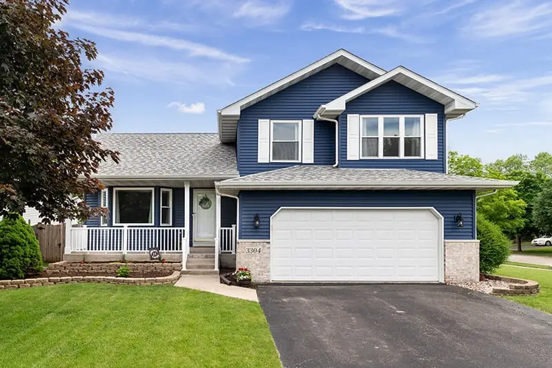 a freshly painted home interior and exterior